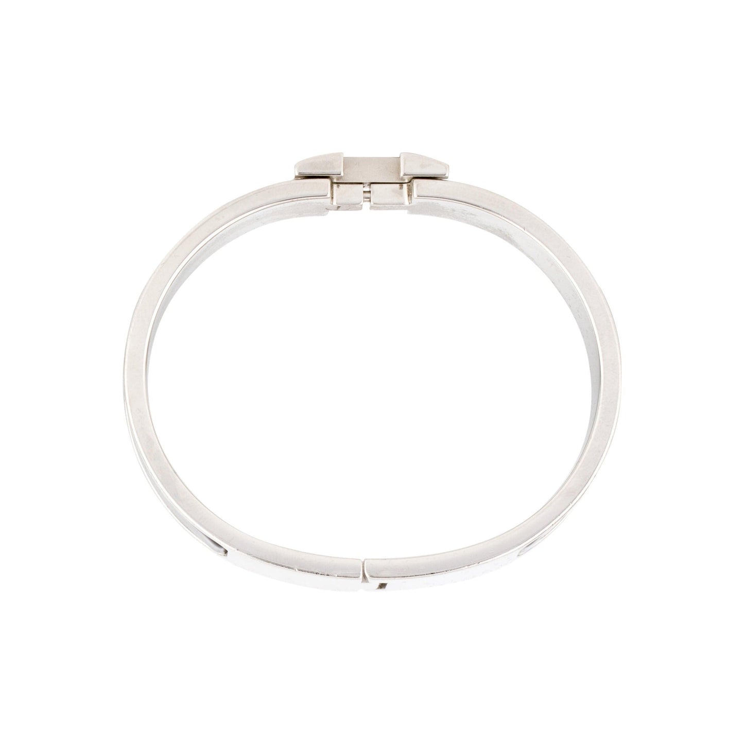 18K Clic Hermes Black Bracelet