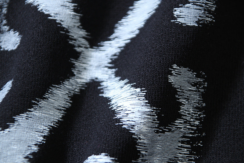 OFF  Pure cotton printed casual trousers