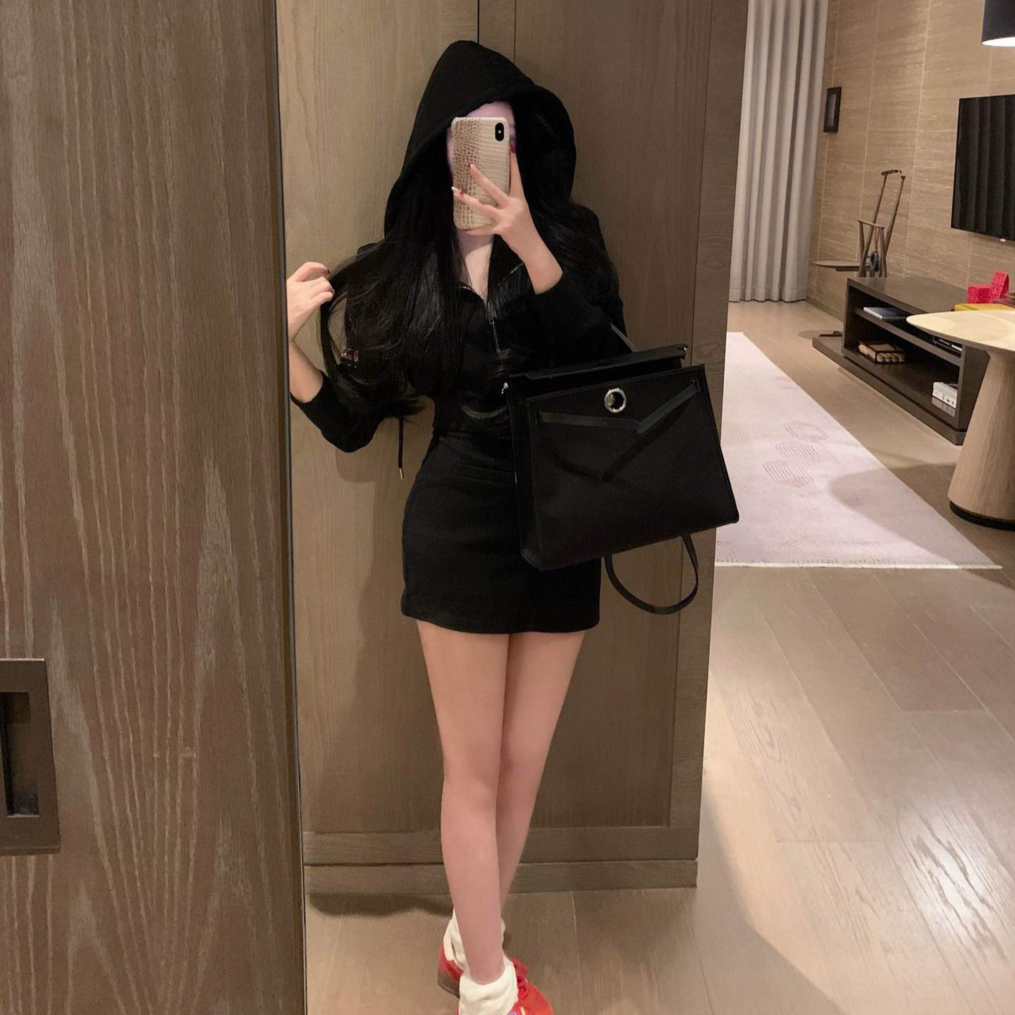2025ss Hoodie Dress
