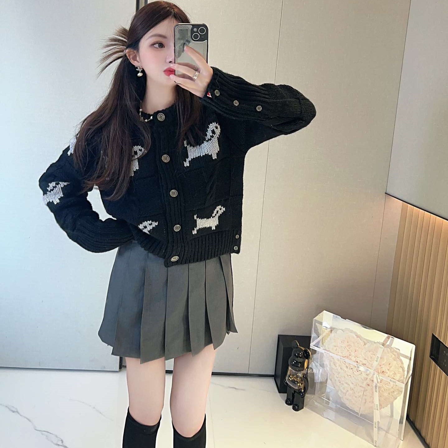 2025 Puppy Cardigan