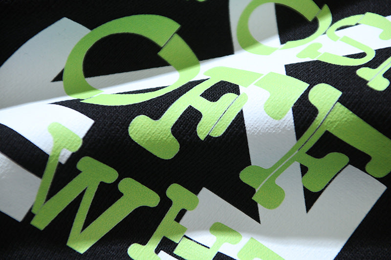 OFF  Pure cotton printed casual trousers