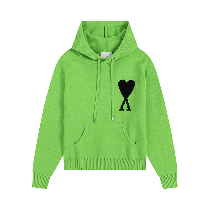 AMI PARIS  Knitted hoodie