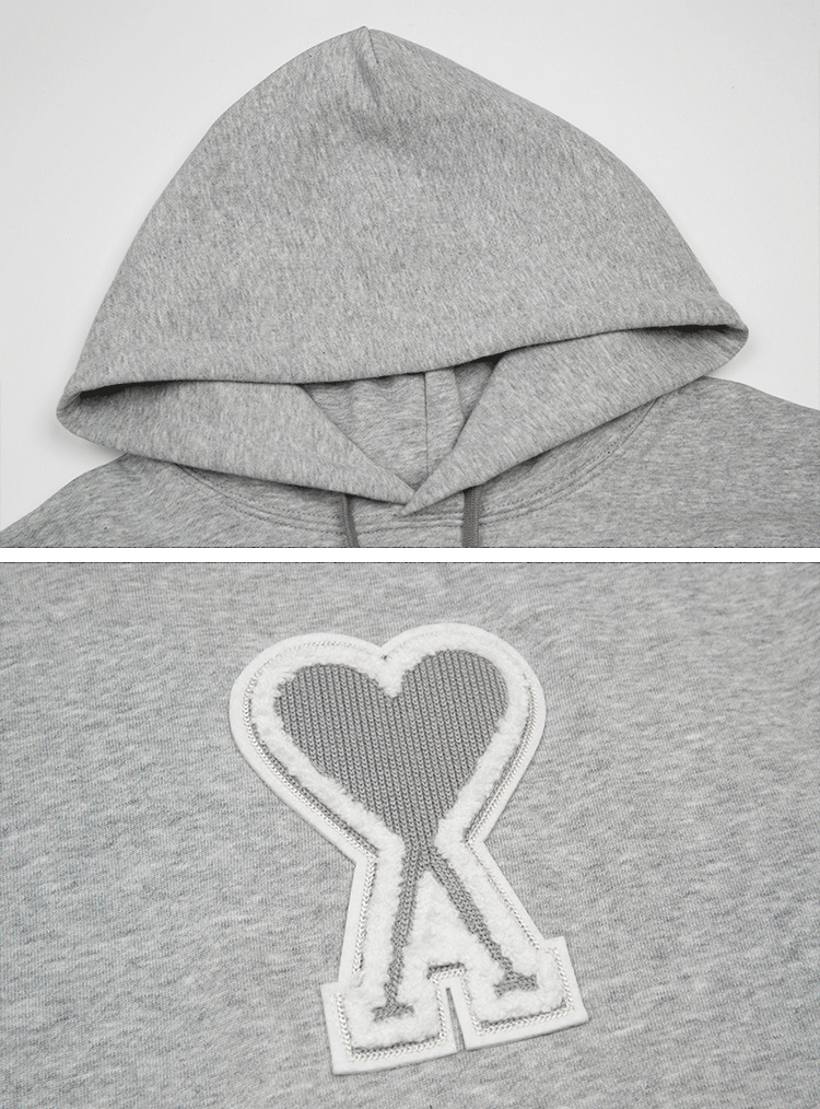 AMI PARIS Cotton Hoodie