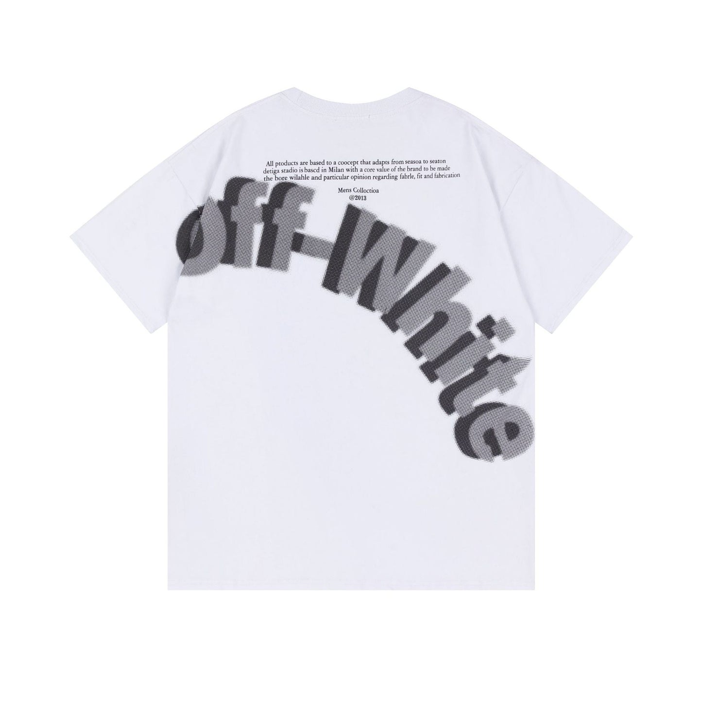OFF  3D Letter T-Shirt