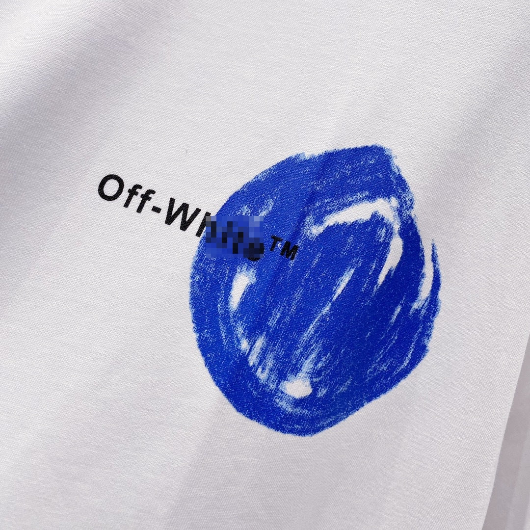 OFF Arrow Logo Cotton T-shirt#32