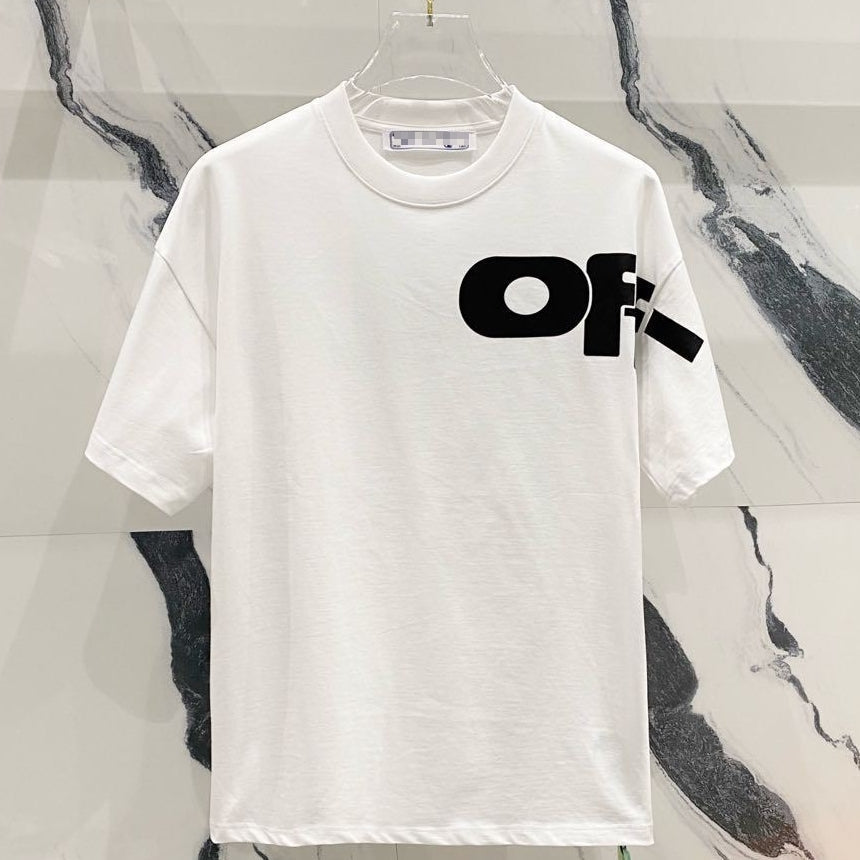 OFF Arrow Logo Cotton T-shirt-1022