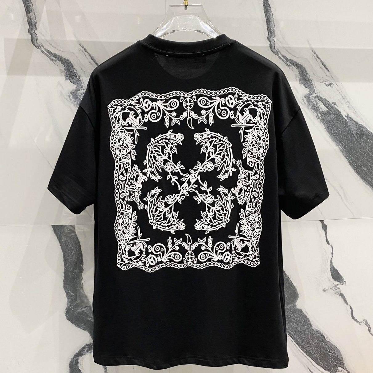 OFF Arrow Logo Cotton T-shirt#28