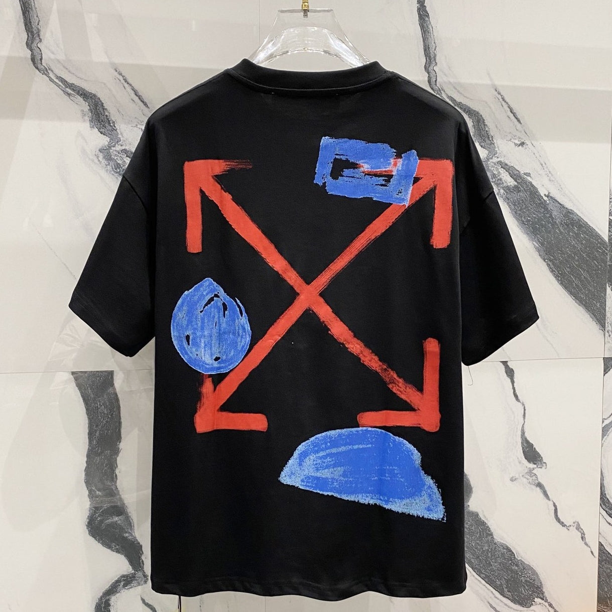 OFF Arrow Logo Cotton T-shirt#32