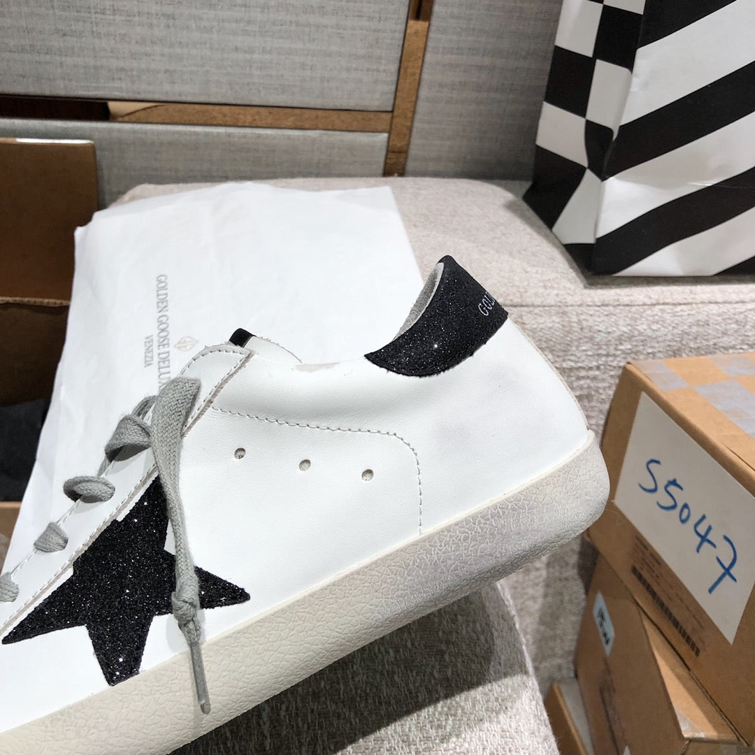 Golden Goose Vintage Distressed Sneakers #168