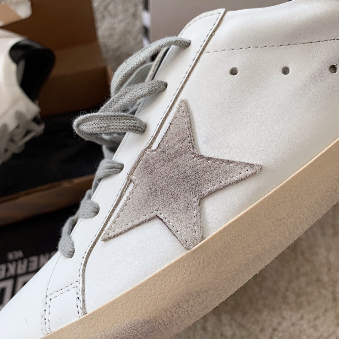 Golden Goose Vintage Distressed Sneakers #121