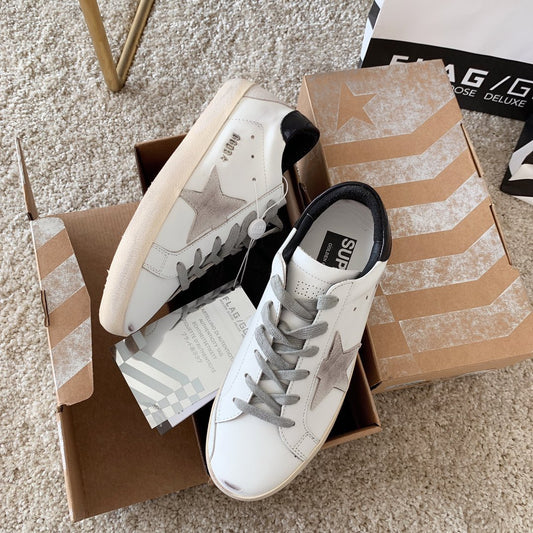 Golden Goose Vintage Distressed Sneakers #121