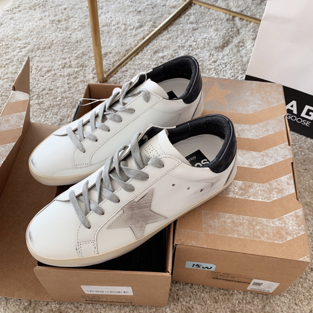 Golden Goose Vintage Distressed Sneakers #121