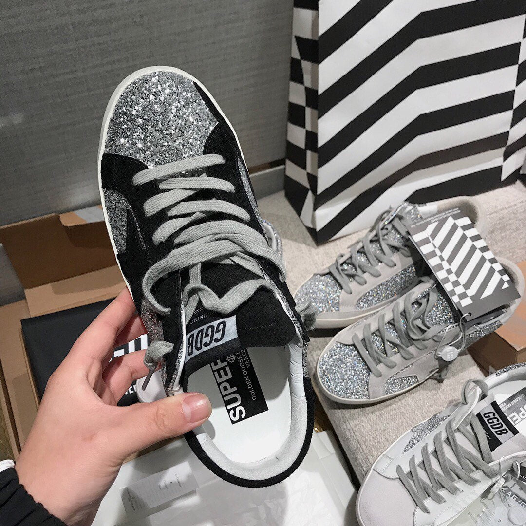 Golden Goose Vintage Distressed Sneakers #288