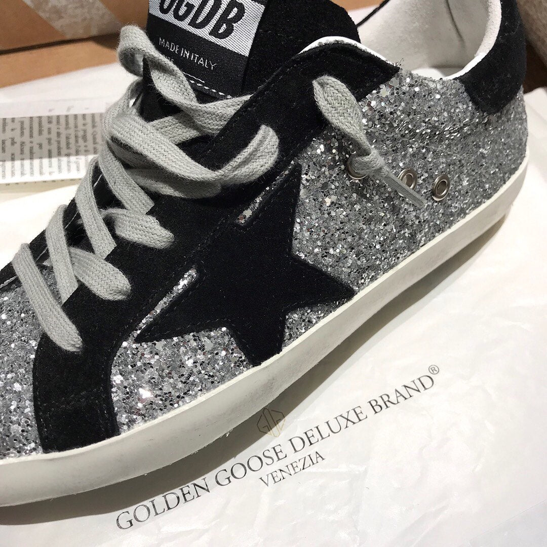 Golden Goose Vintage Distressed Sneakers #288