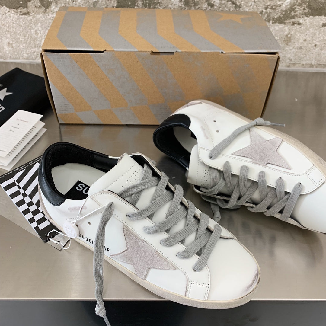 Golden Goose Vintage Distressed Sneakers #246