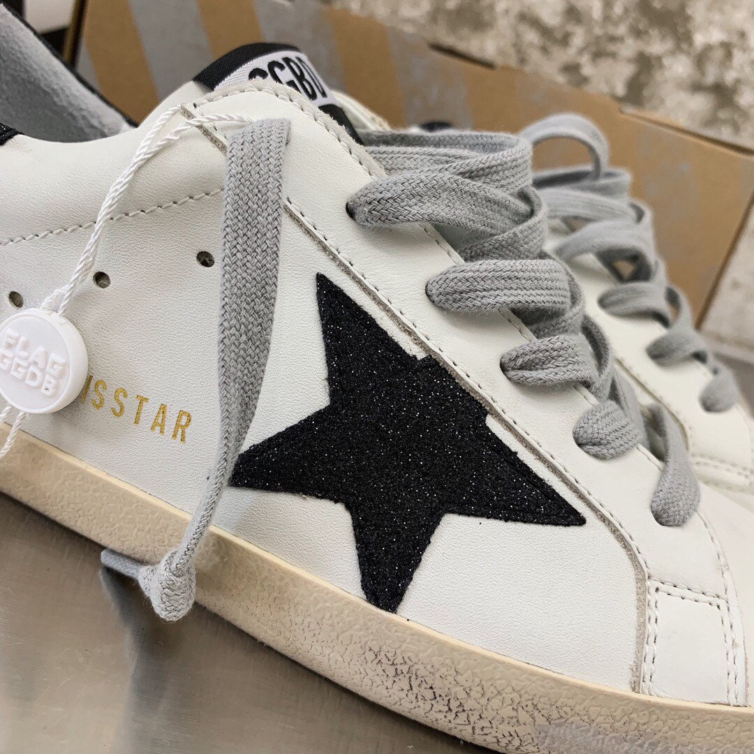 Golden Goose Vintage Distressed Sneakers #167