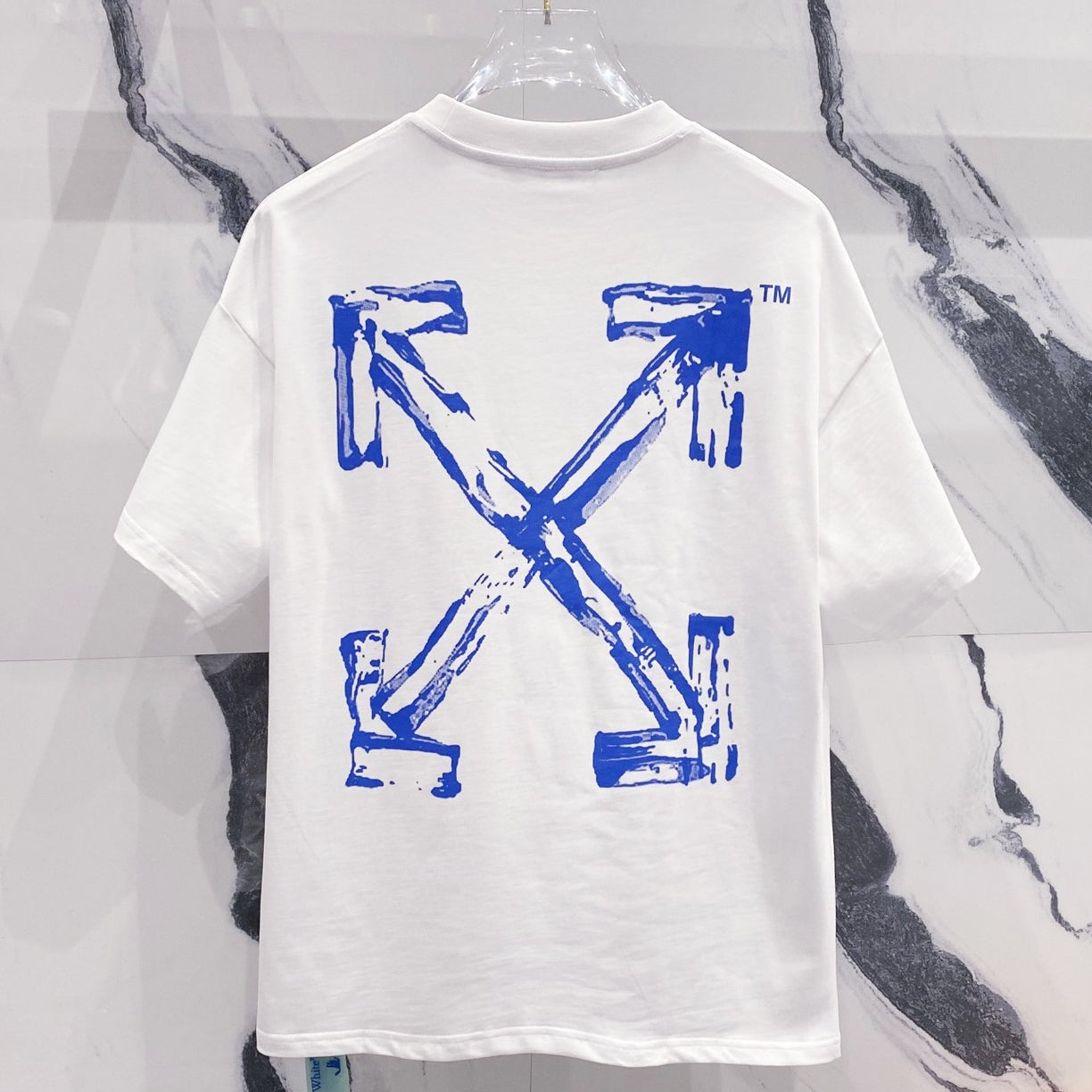 OFF Arrow Logo Cotton T-shirt#33