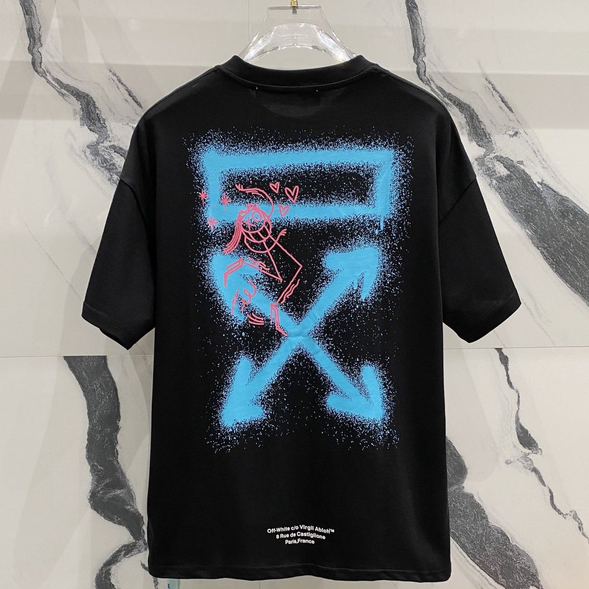 OFF Arrow Logo Cotton T-shirt#25