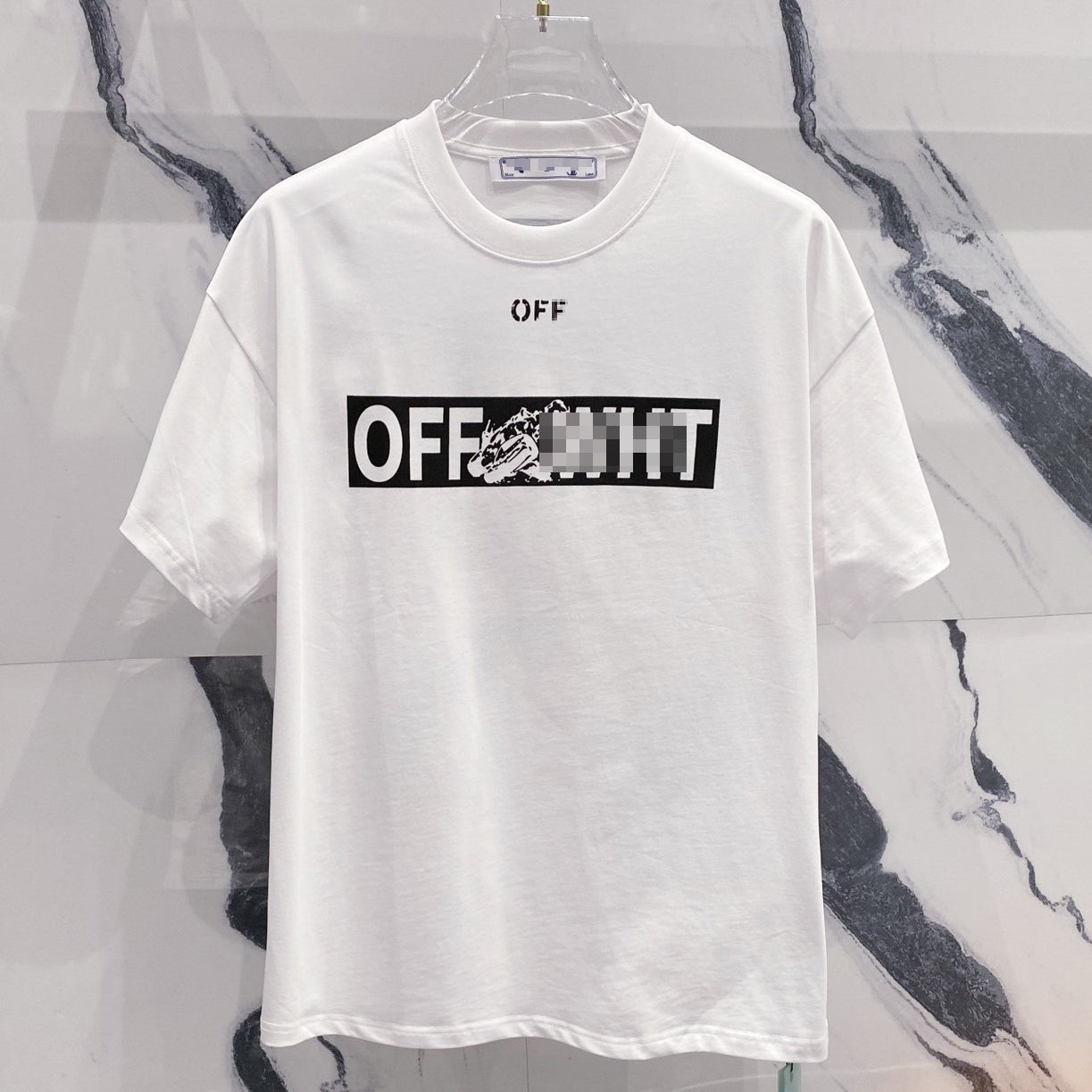 OFF Arrow Logo Cotton T-shirt#34