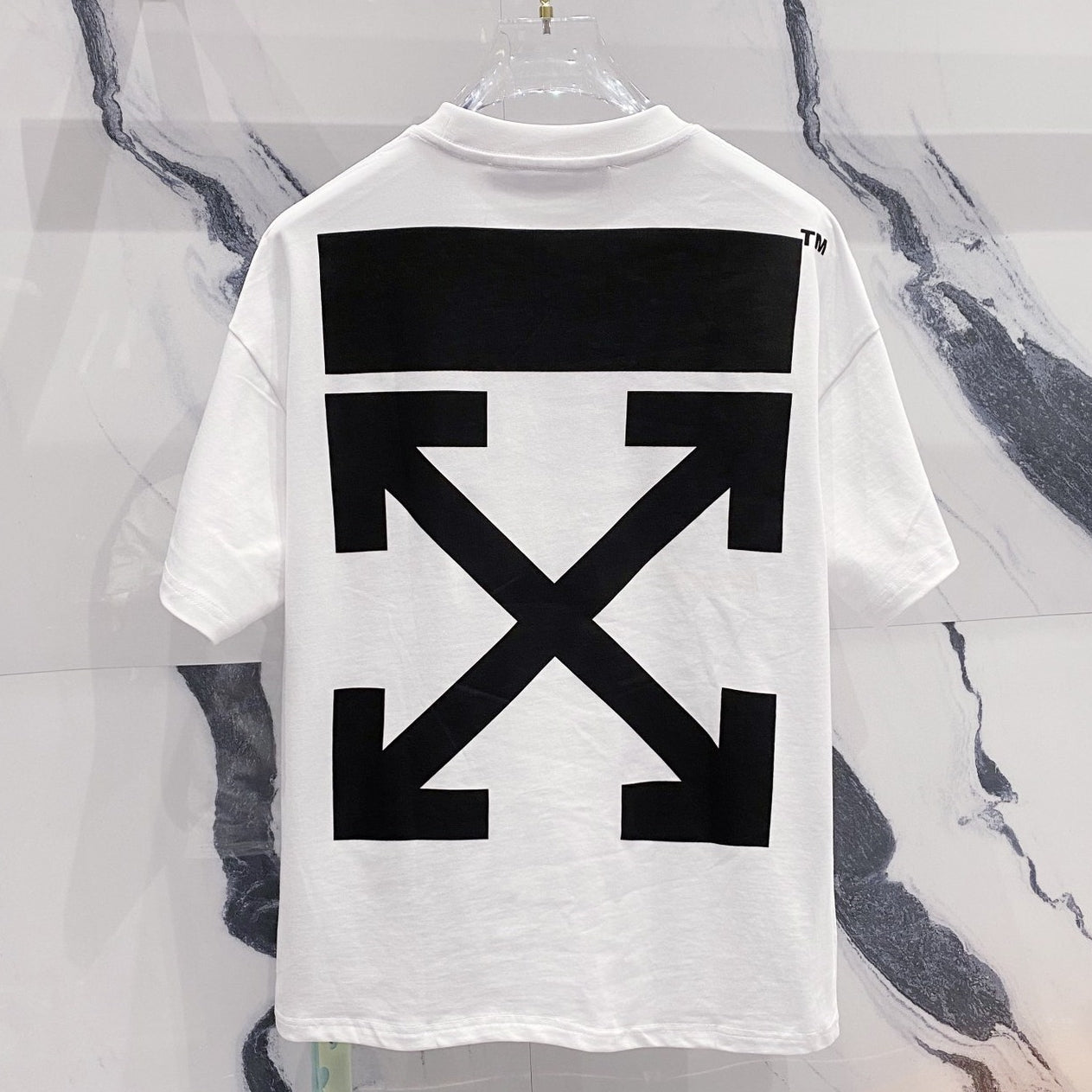 OFF Arrow Logo Cotton T-shirt#34