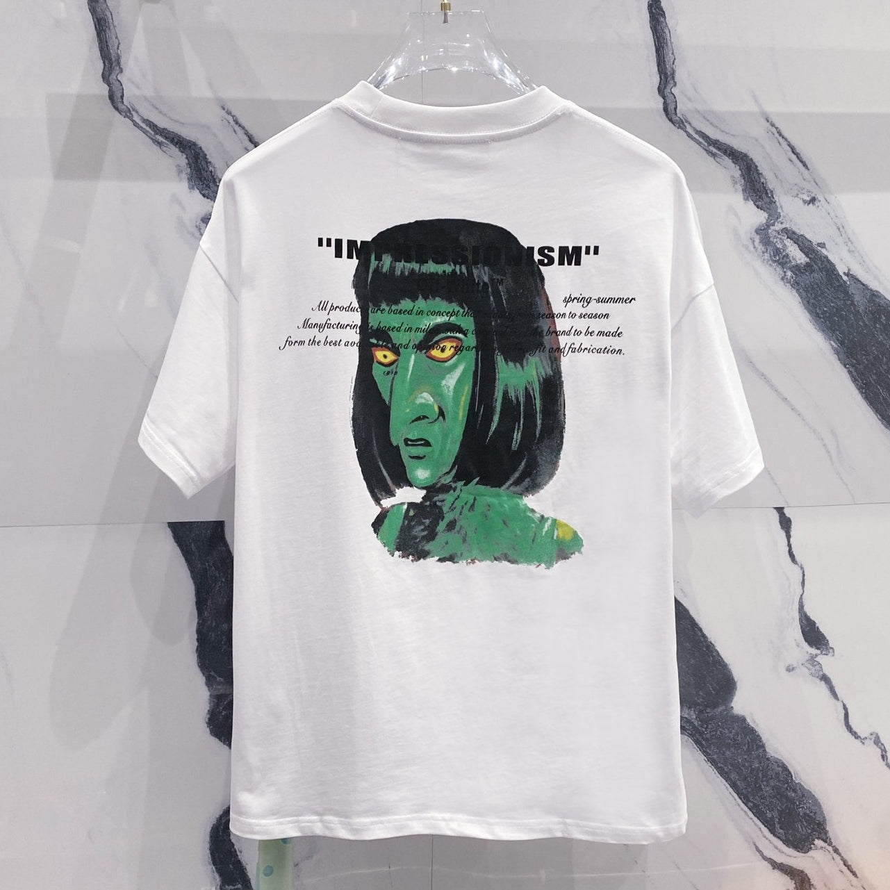 OFF Arrow Logo Cotton T-shirt#24