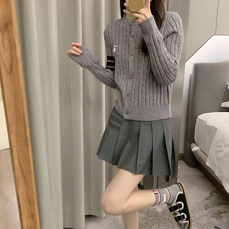 Puppy Knitted Cardigan