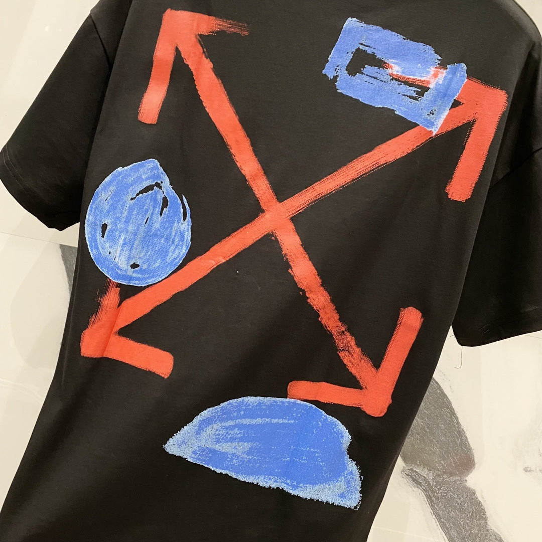 OFF Arrow Logo Cotton T-shirt#32