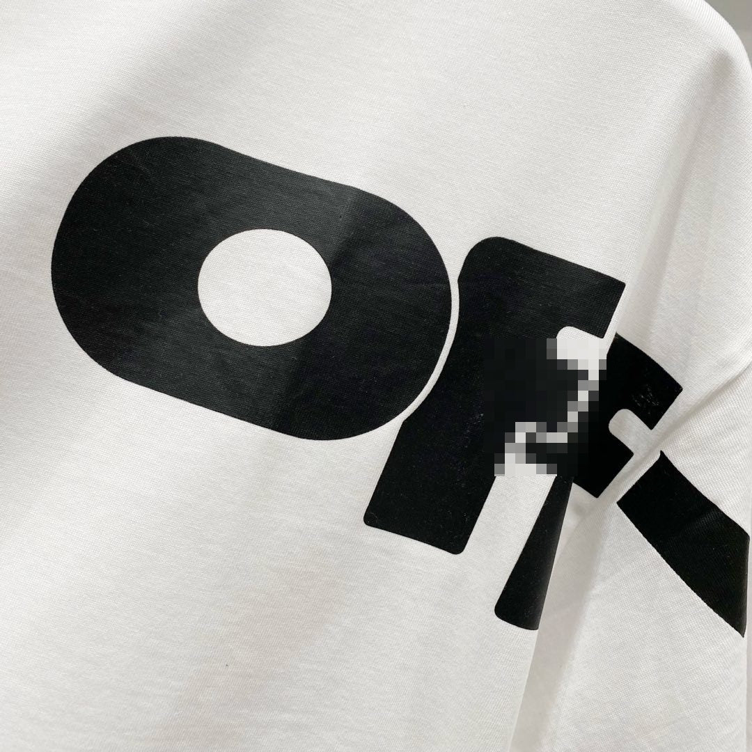 OFF Arrow Logo Cotton T-shirt-1022