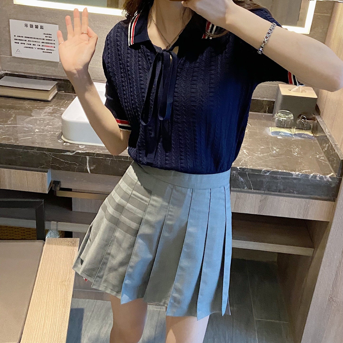 Ice silk T-shirt
