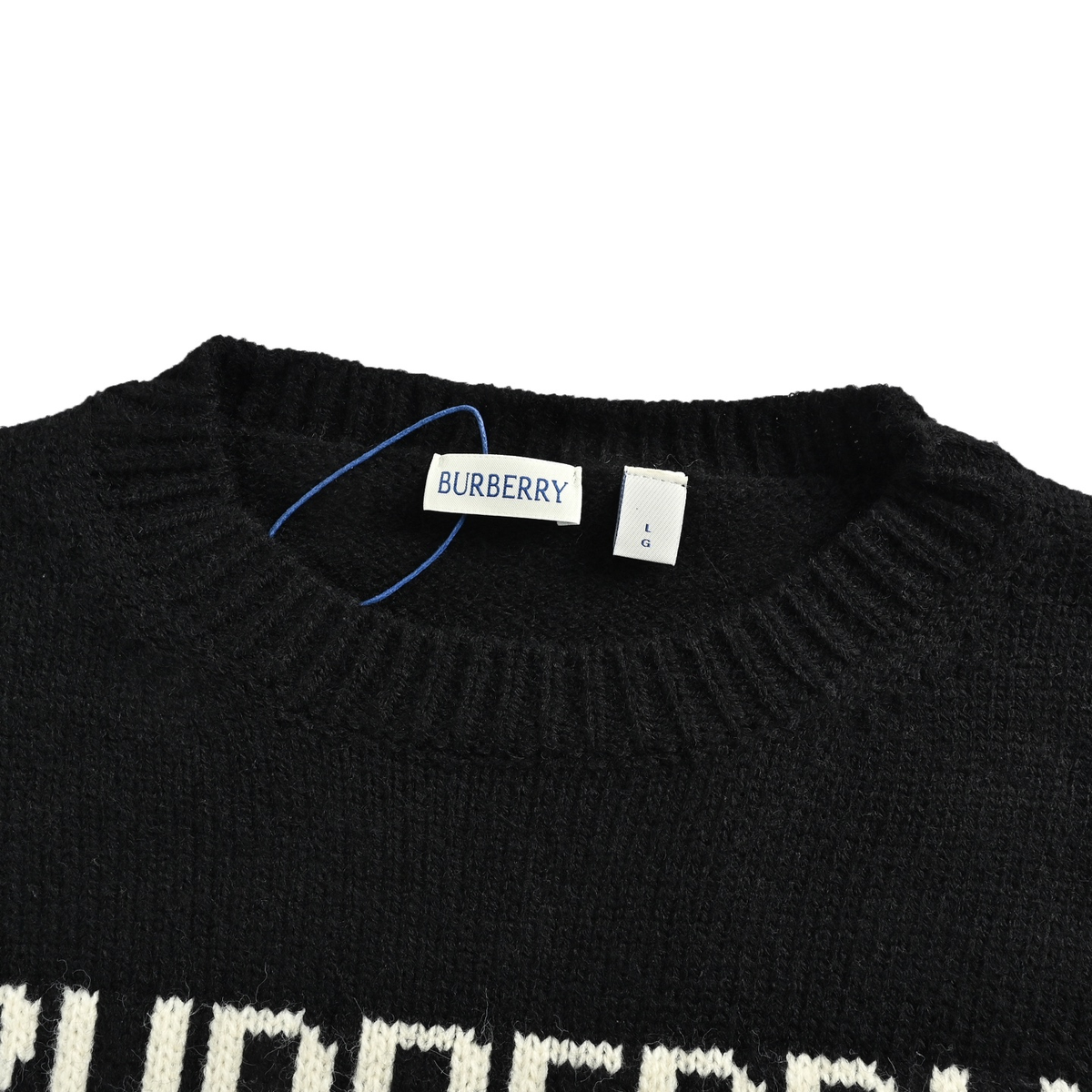 Burberry Jacquard Knit Sweater