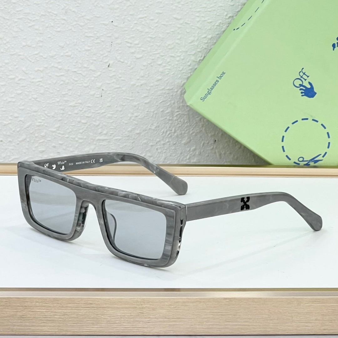 OFF Arrow logo sunglasses#043
