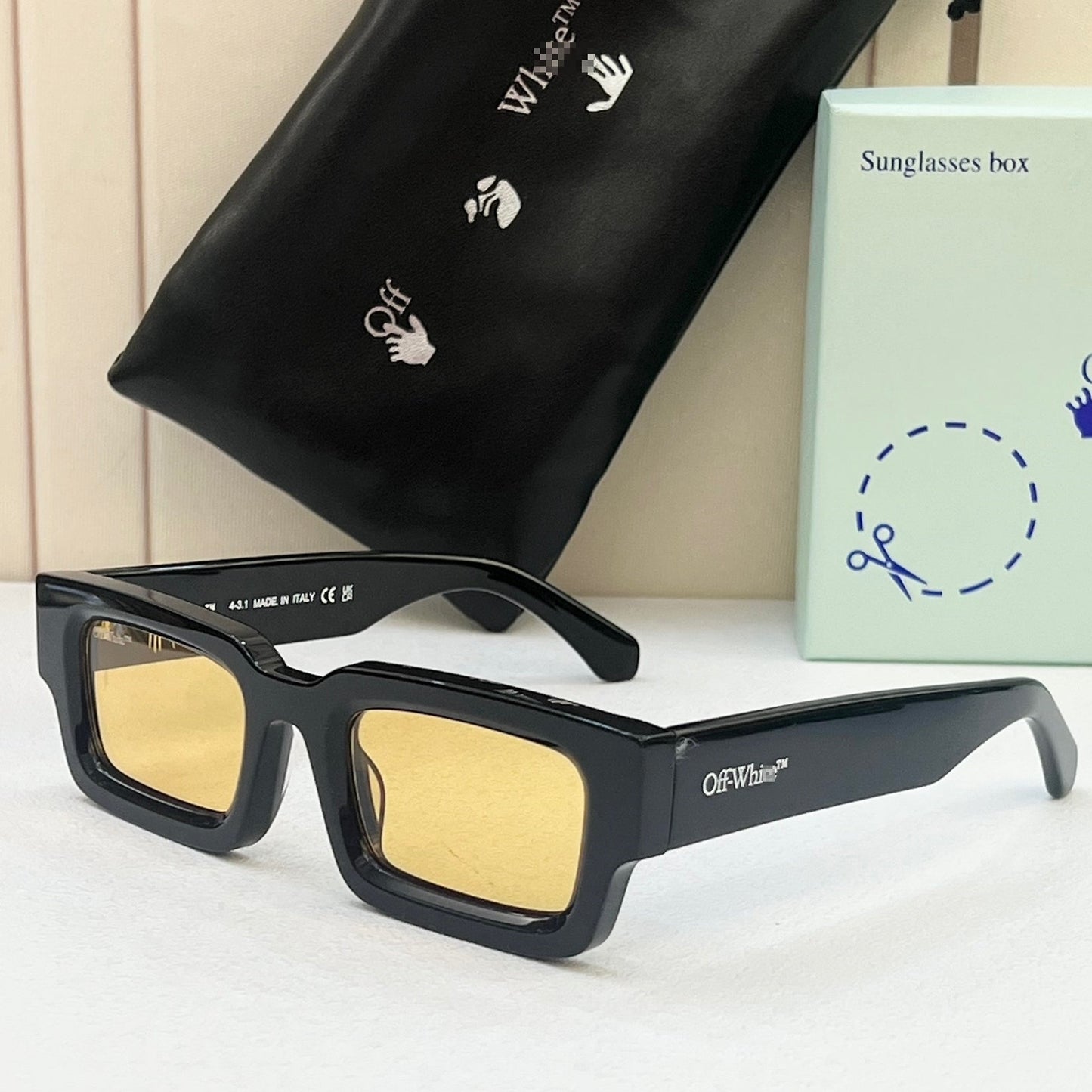 OFF  Arrow logo sunglasses#089