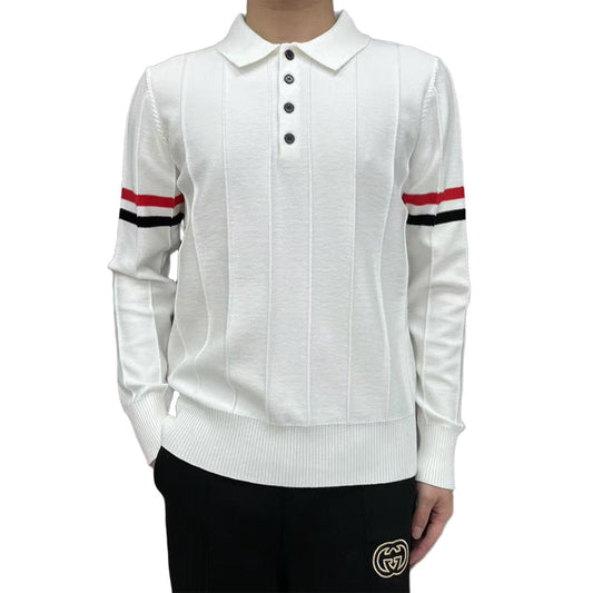 POLO collar sweater
