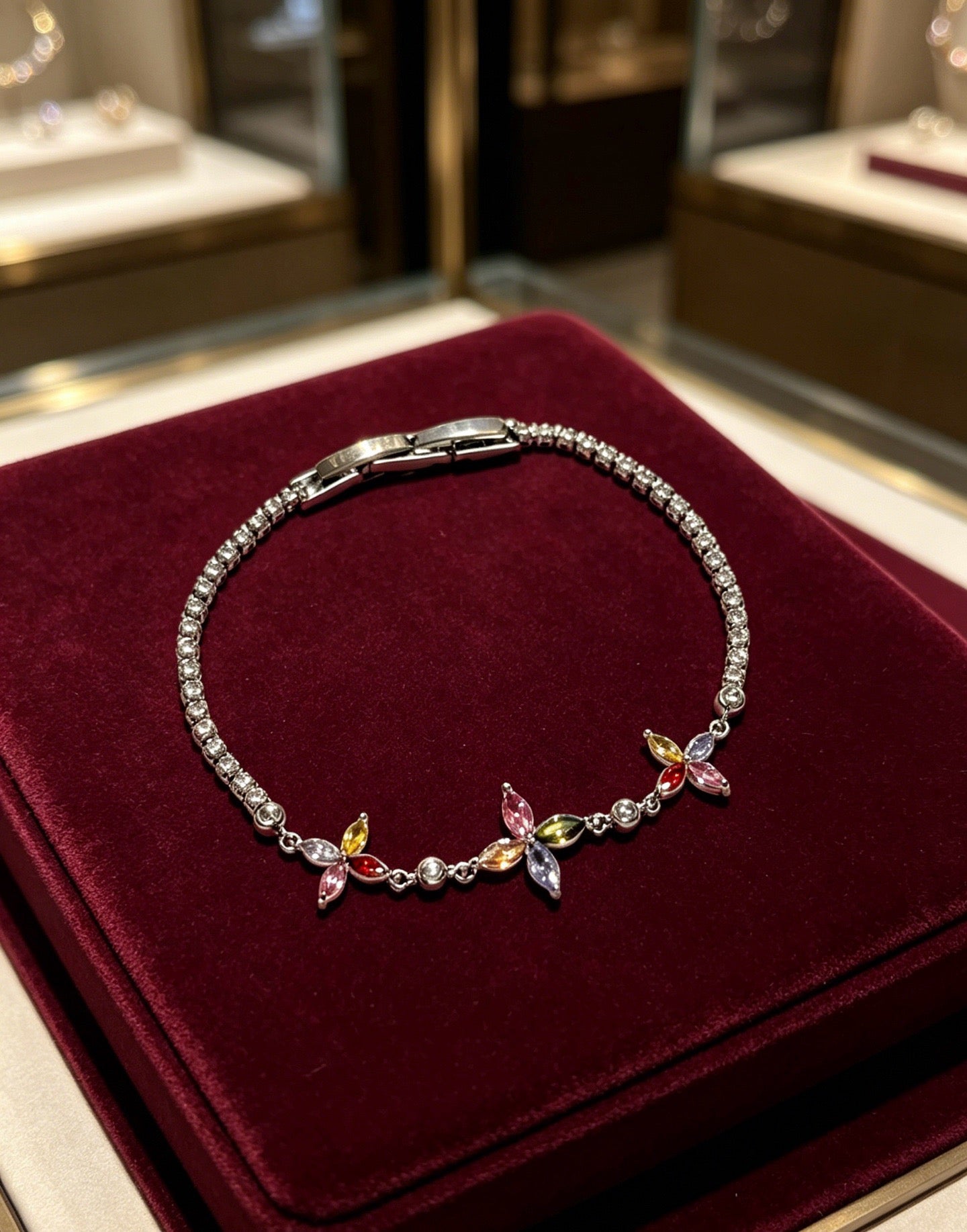Van Cleef & Arpels-style Clover Bracelet