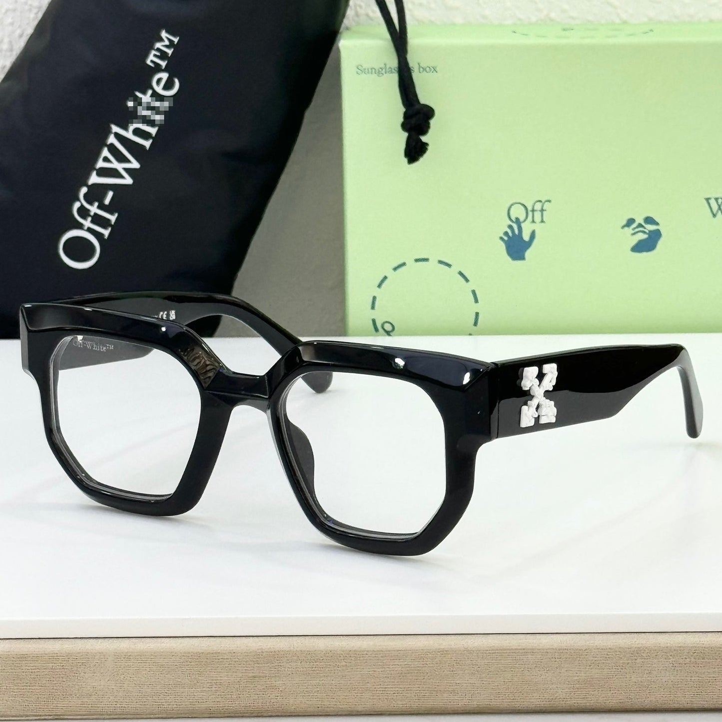 OFF  Arrow logo sunglasses#014
