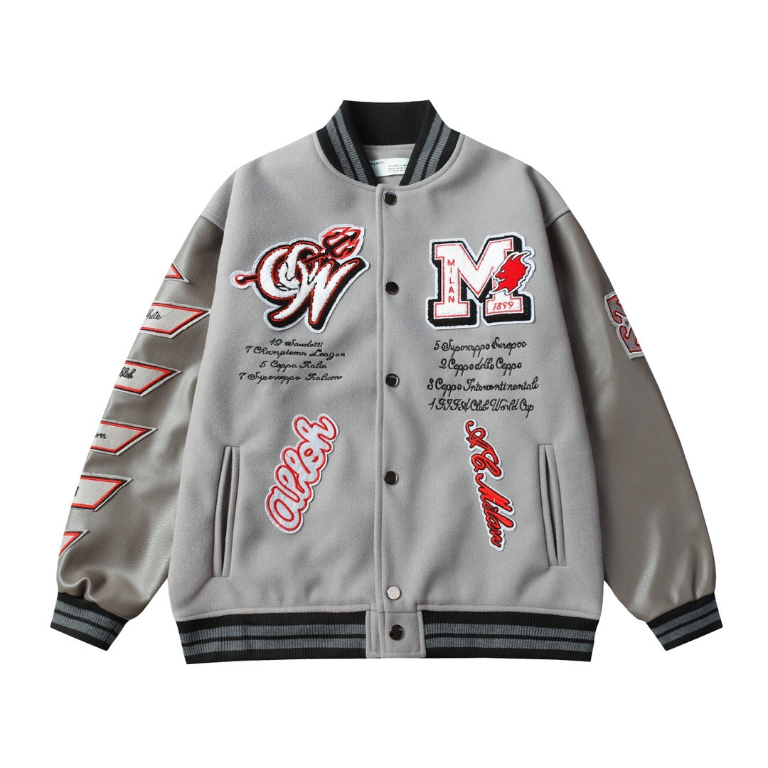 OFF Demon Print Jacket