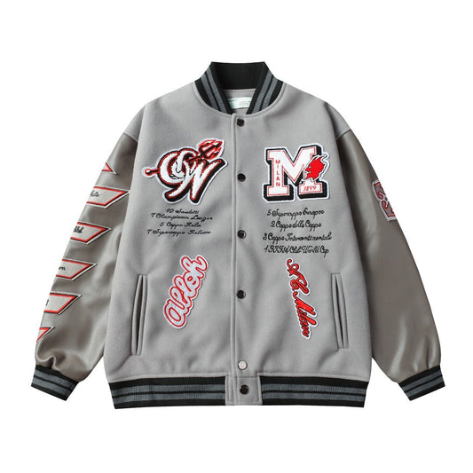 OFF Demon Print Jacket