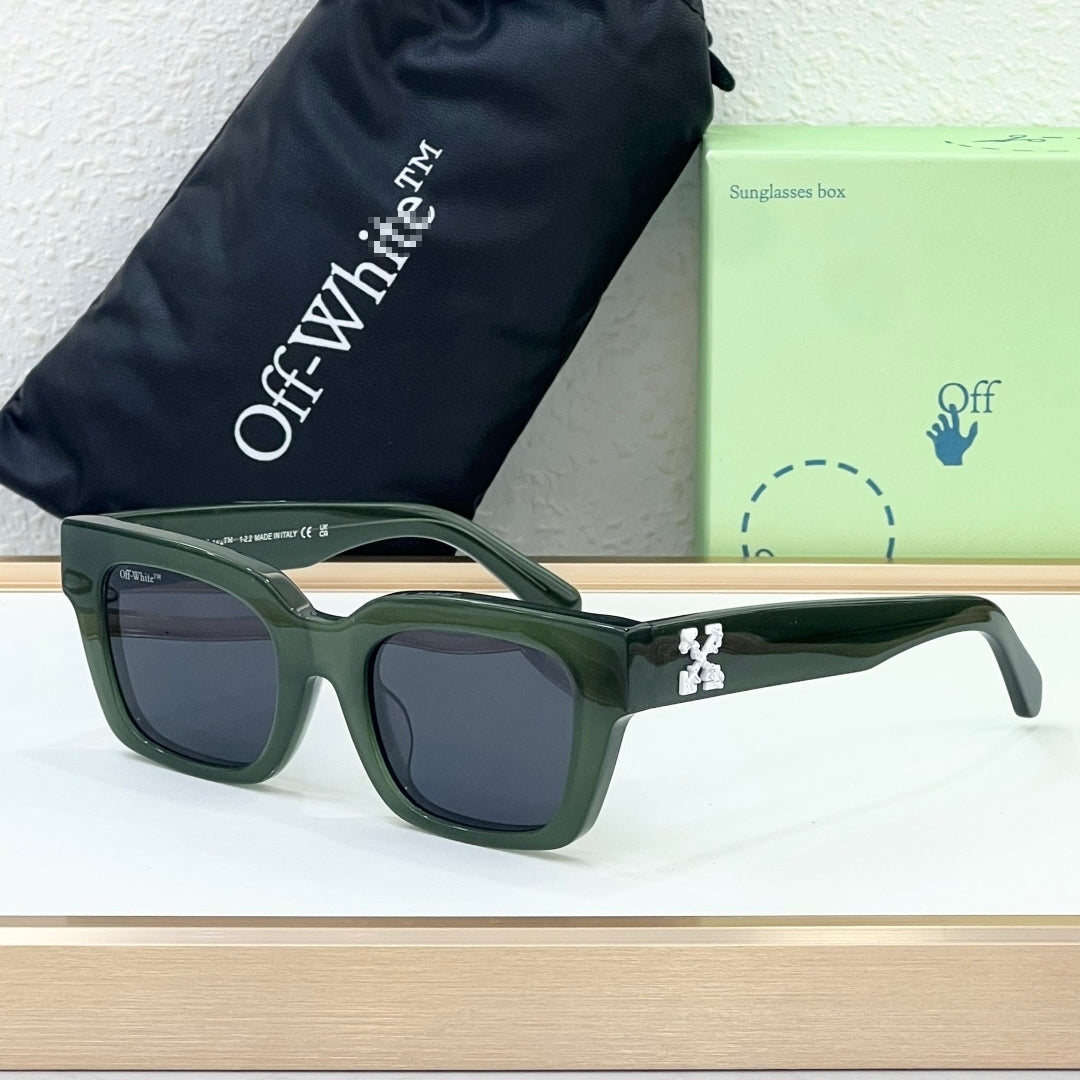 OFF Arrow logo sunglasses#008-1