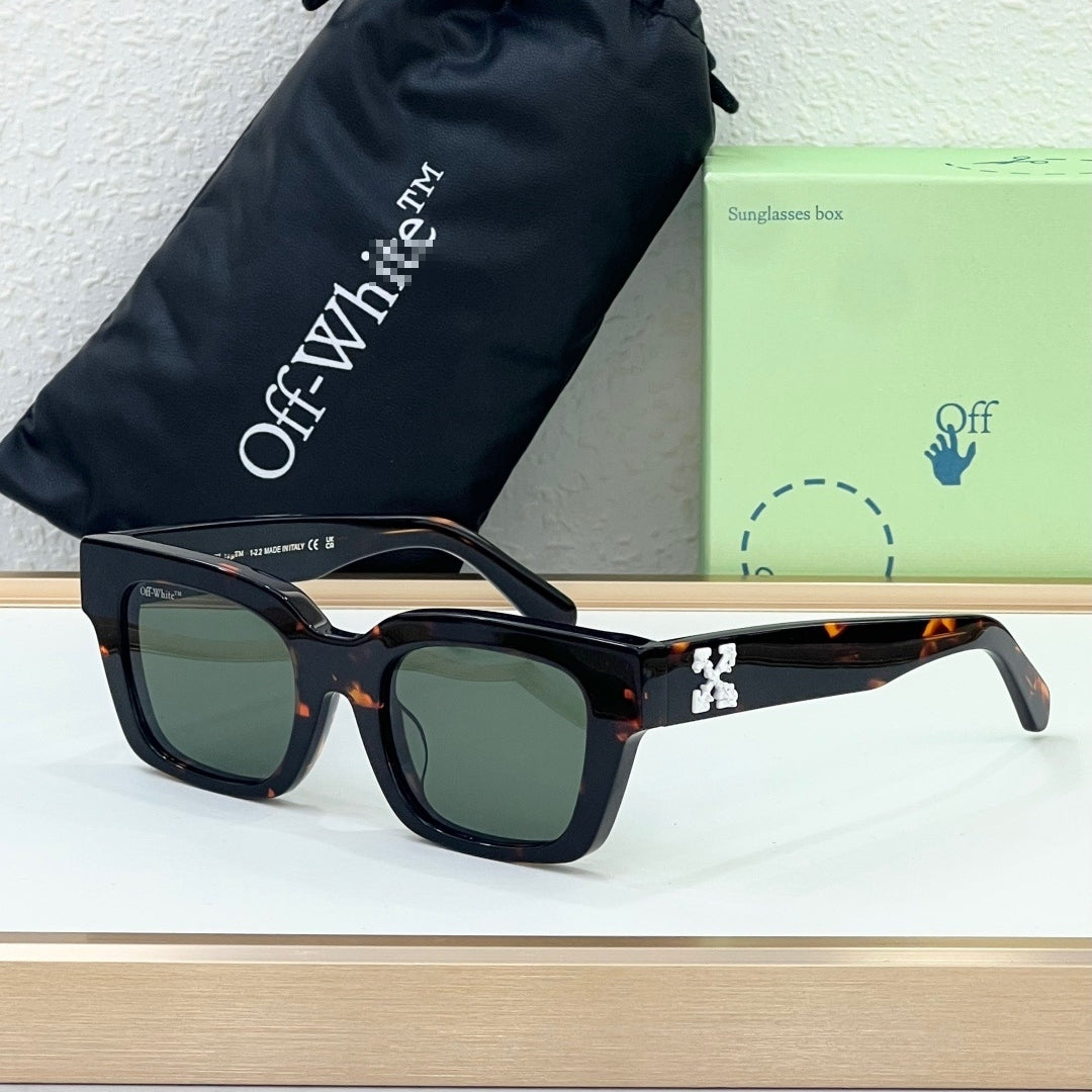 OFF Arrow logo sunglasses#008-1