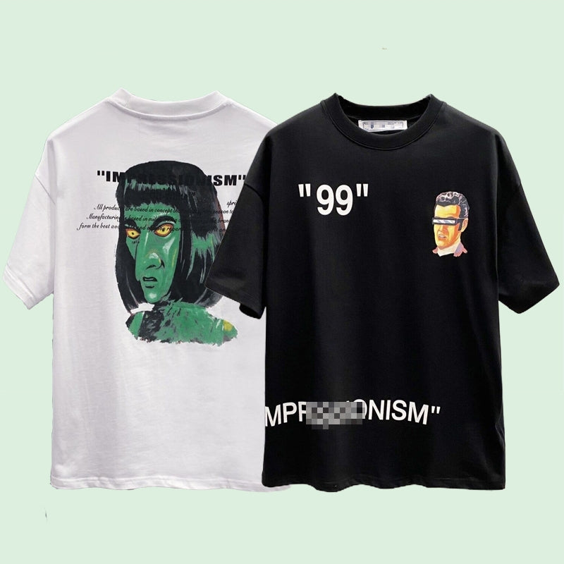 OFF Arrow Logo Cotton T-shirt#24