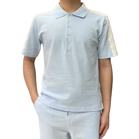 Colorblock Polo Shirt