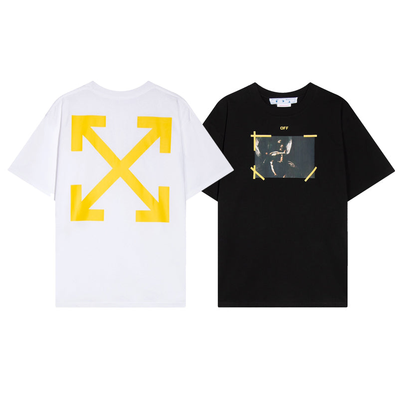 OFF Arrow Logo Cotton T-shirt