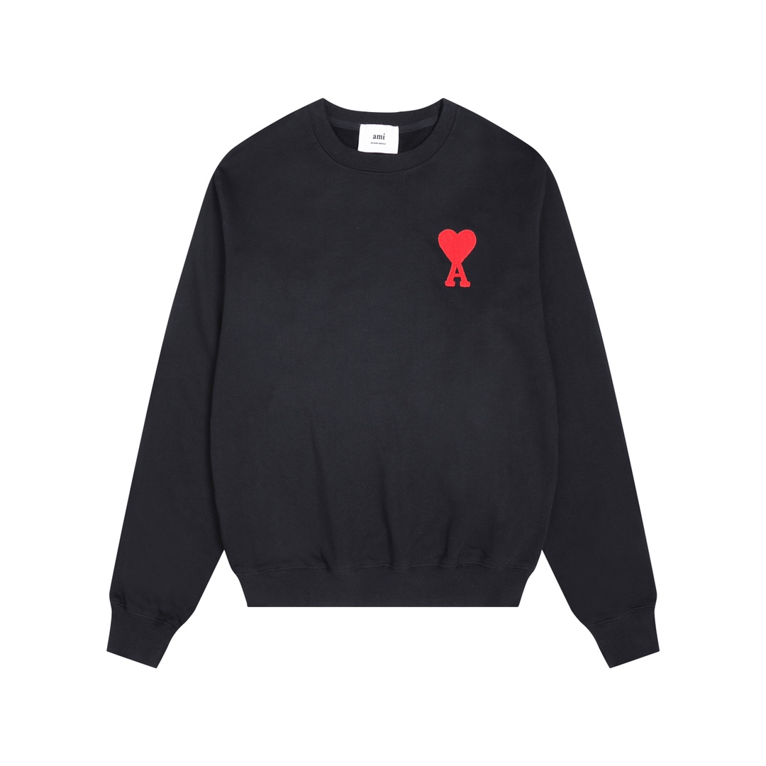 AMI PARIS cotton hoodie