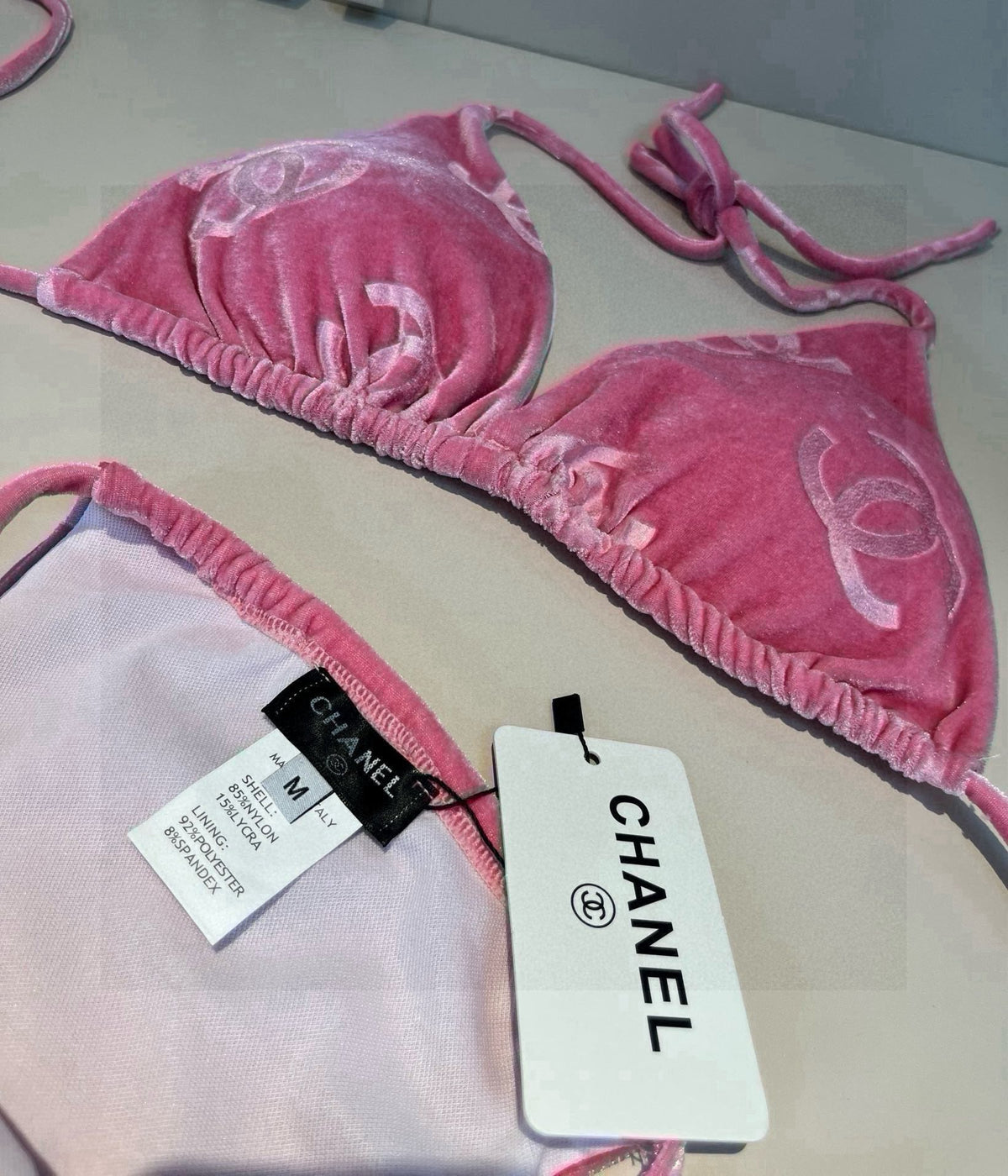 CC BIKINI SWIMSUIT SET IN PINK 624523