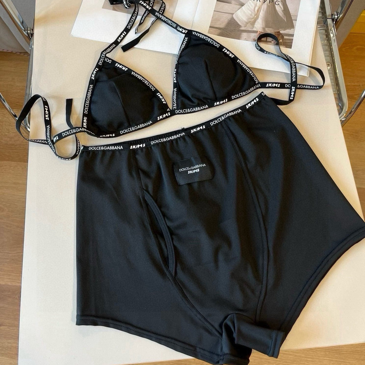 DOLCE & GABBANA BIKINI 25S TWO PIECE IN 742648