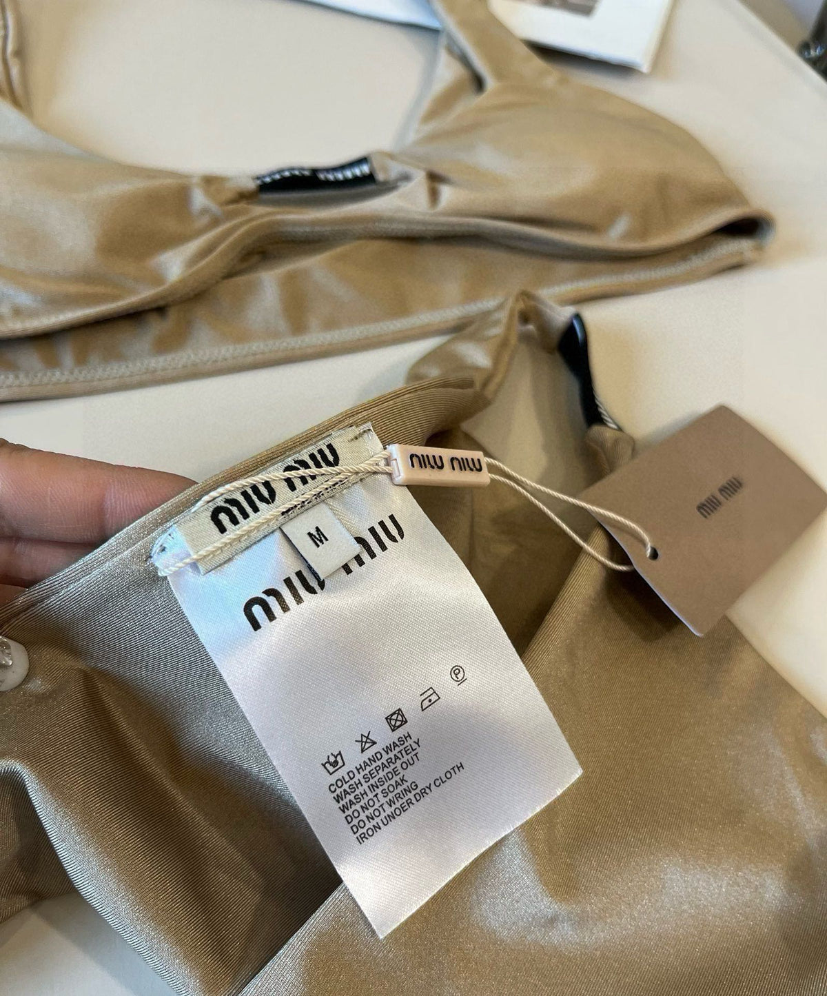 MIUMIU BIKINI 25S TWO PIECE IN 742649
