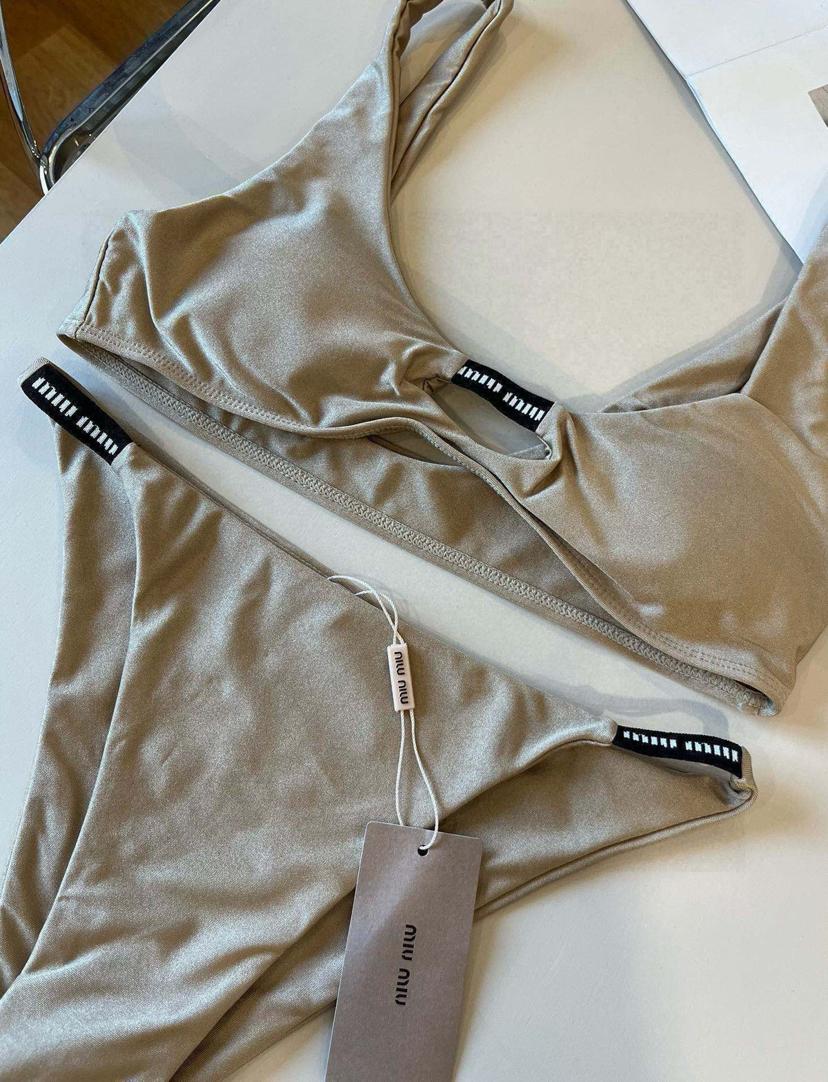 MIUMIU BIKINI 25S TWO PIECE IN 742649