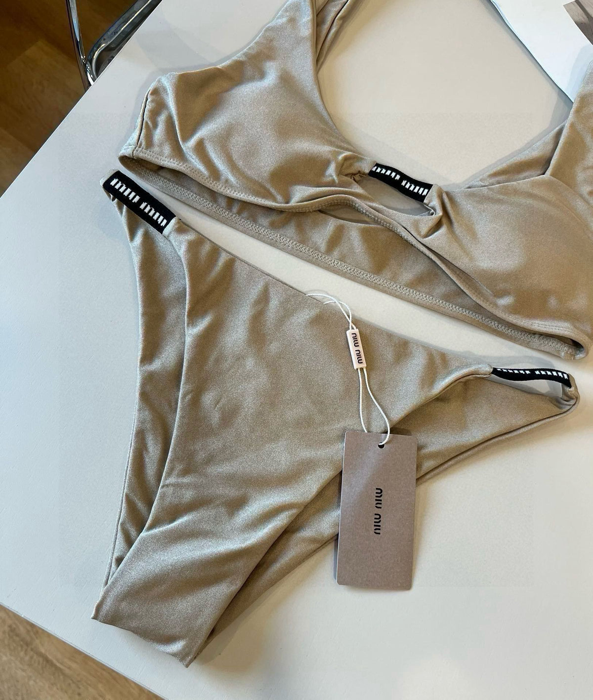 MIUMIU BIKINI 25S TWO PIECE IN 742649