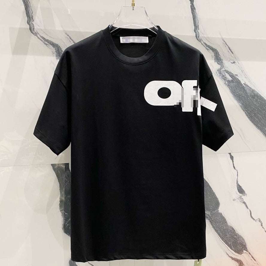 OFF Arrow Logo Cotton T-shirt-1022