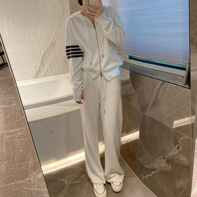 2025 Hoodie + wide-leg pants set